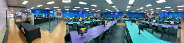 Bingo Gaming Area Panoramic