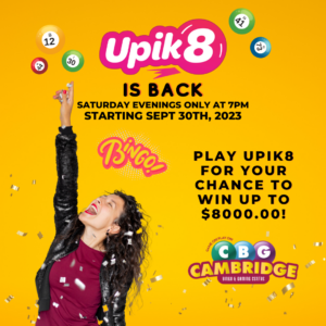 saturday evening bingo Upik8 Jackpot is back!